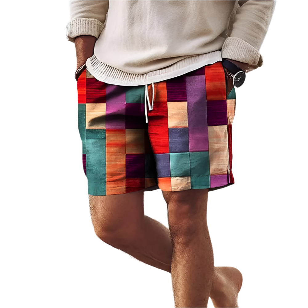 GeoVibe Men's Summer Shorts