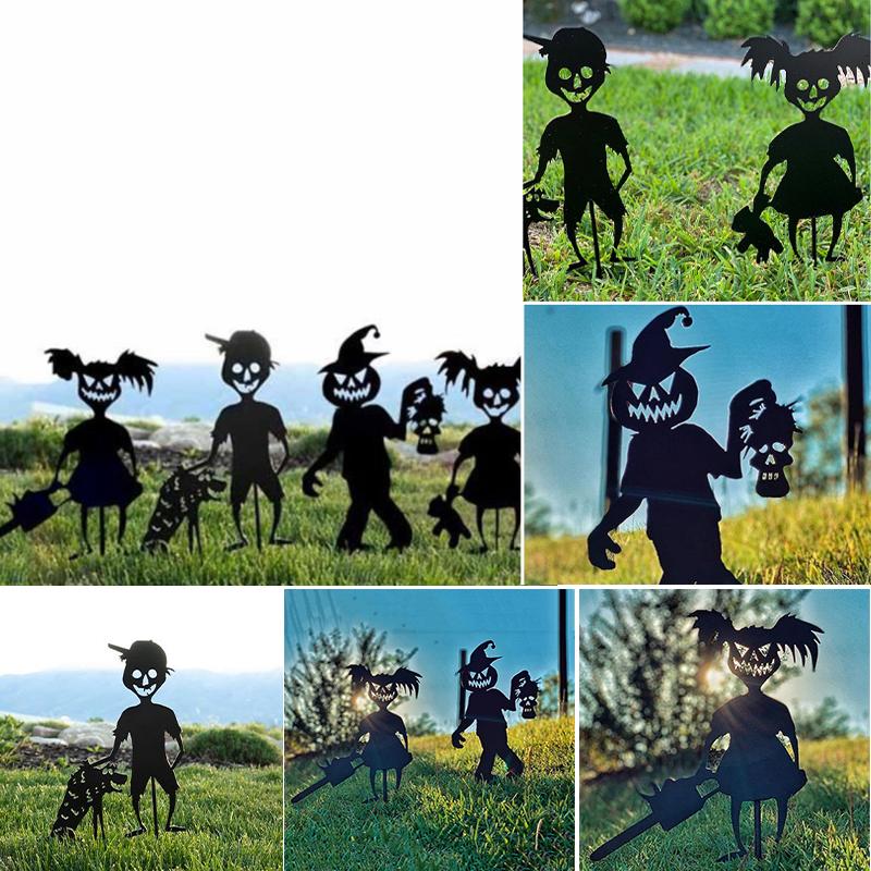 ScareSilhouette Creepy Garden Decorations