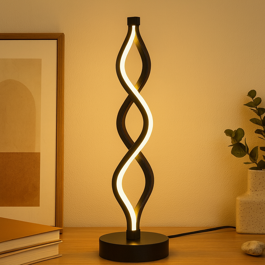 Ceryn | Minimalist Spiral LED Desk Lamp