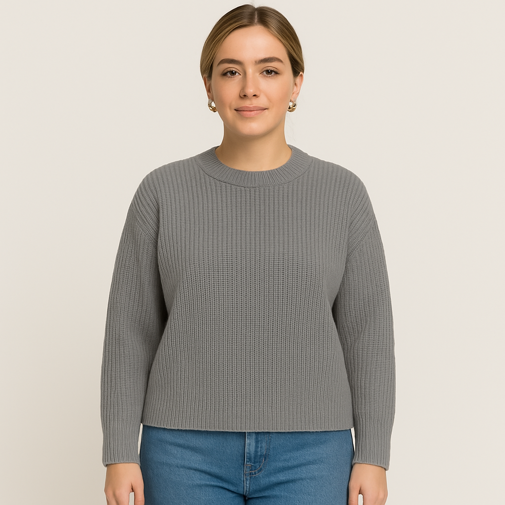 Liv | Comfortable crew neck sweater for women