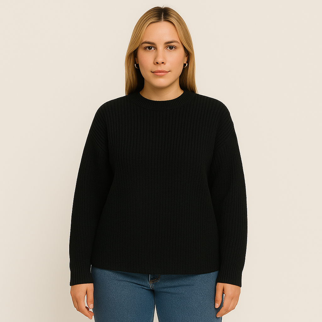 Liv | Comfortable crew neck sweater for women