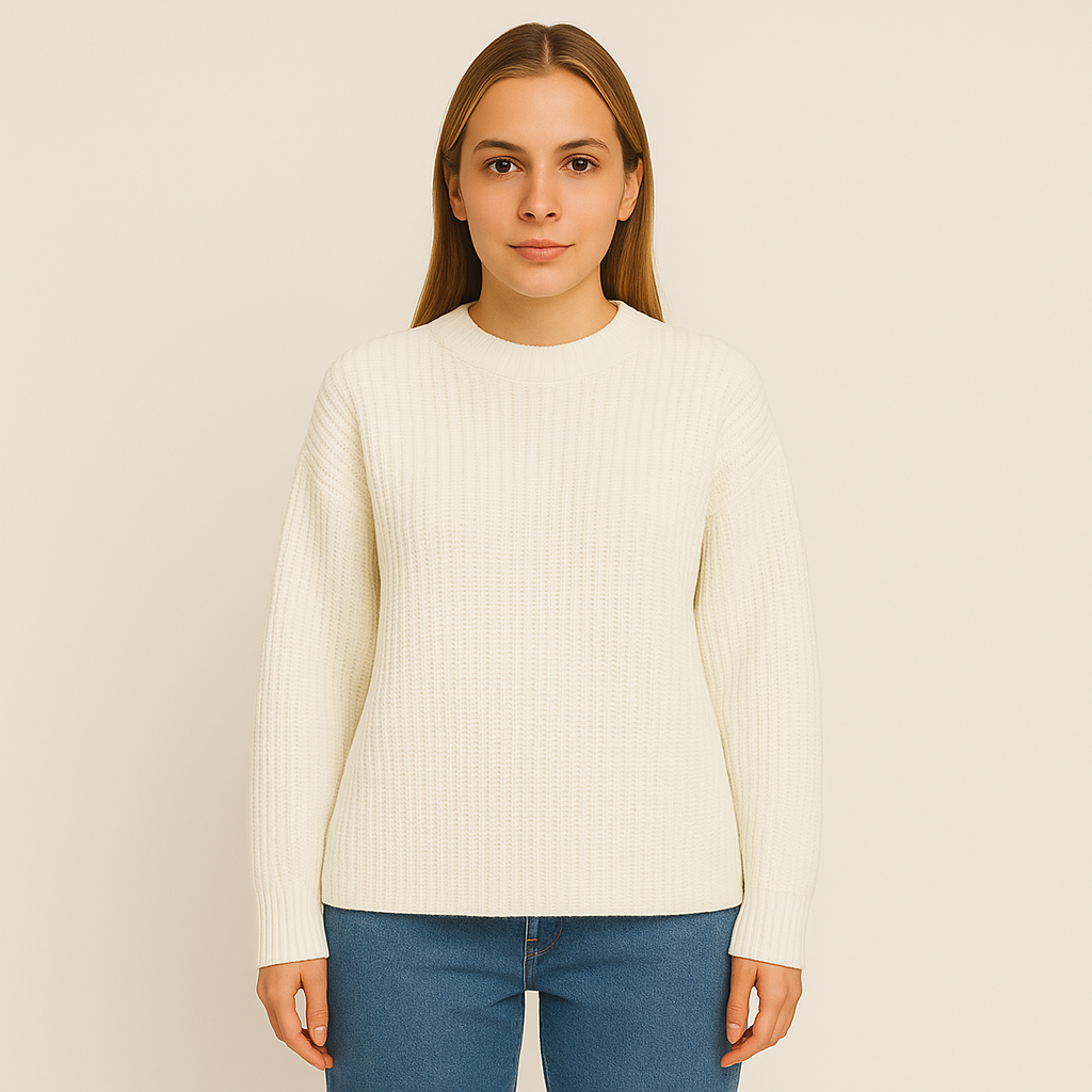 Liv | Comfortable crew neck sweater for women