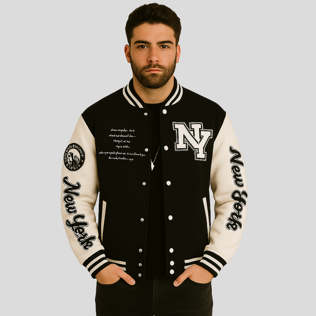 Marcus | Varsity Strick Fleece Jacket
