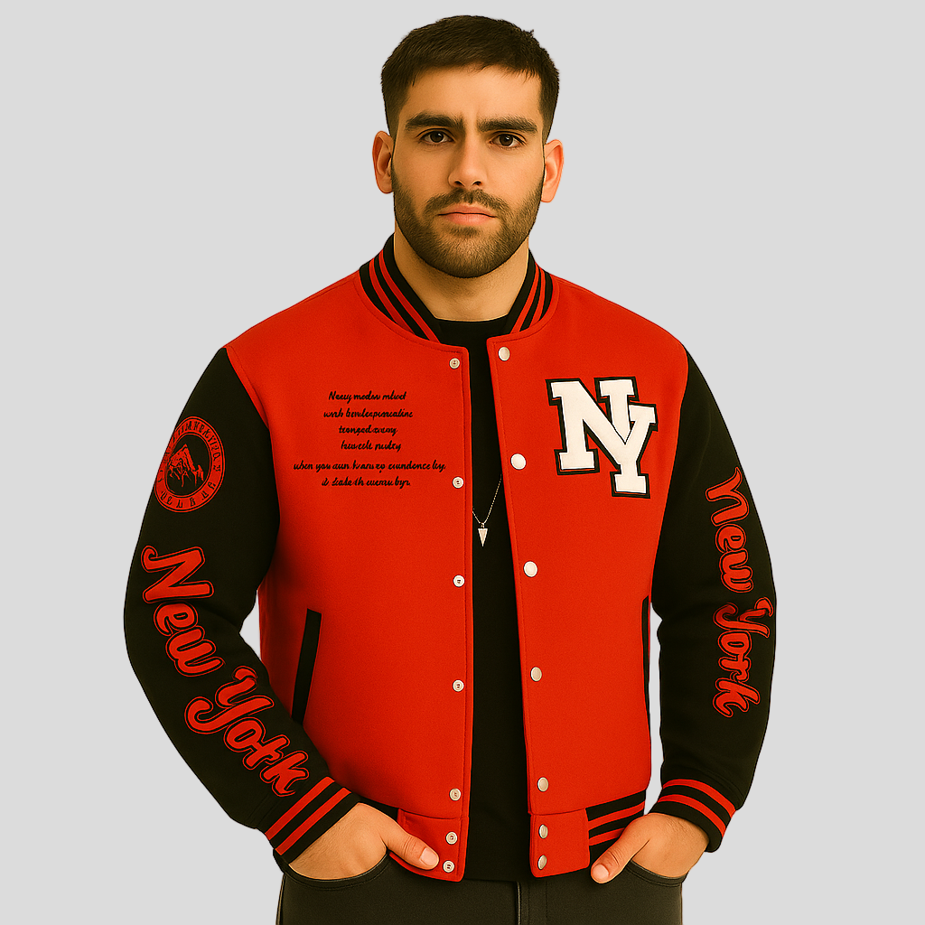 Marcus | Varsity Strick Fleece Jacket