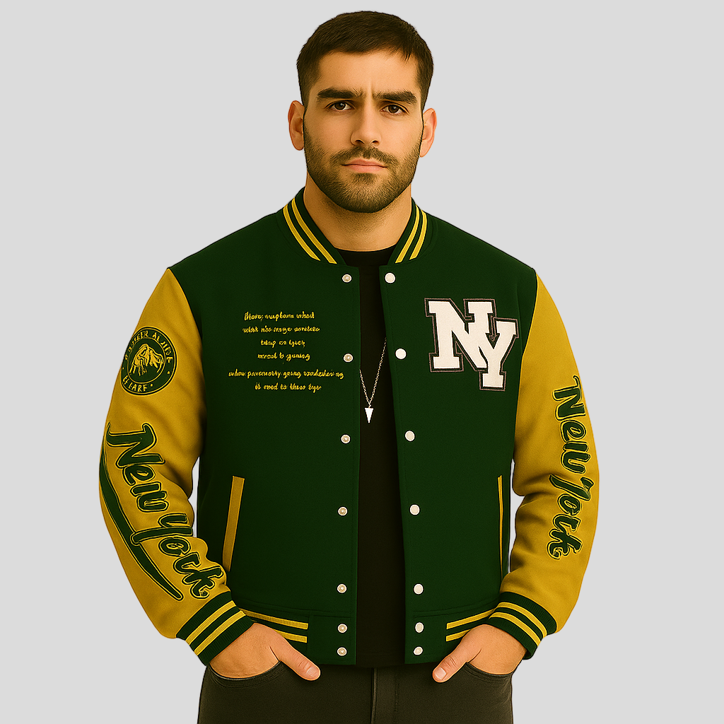 Marcus | Varsity Strick Fleece Jacket
