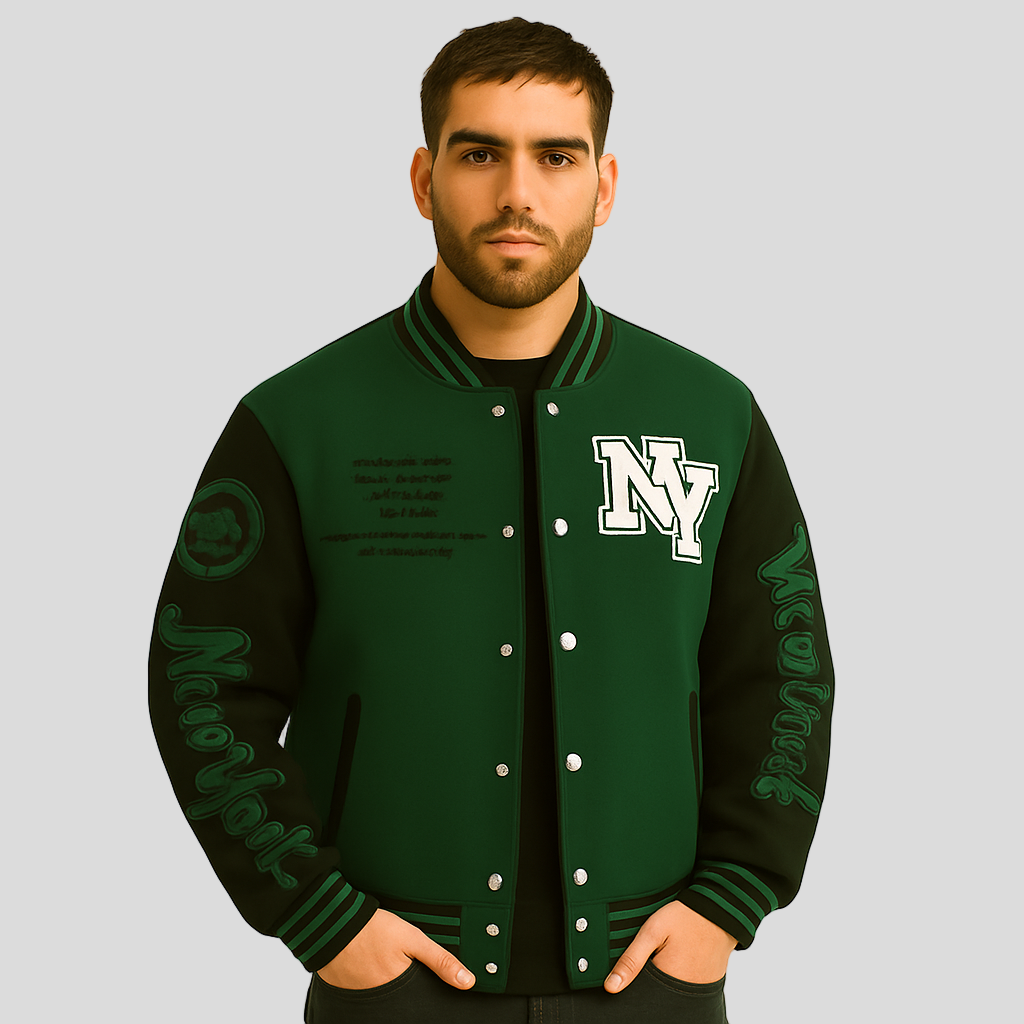 Marcus | Varsity Strick Fleece Jacket
