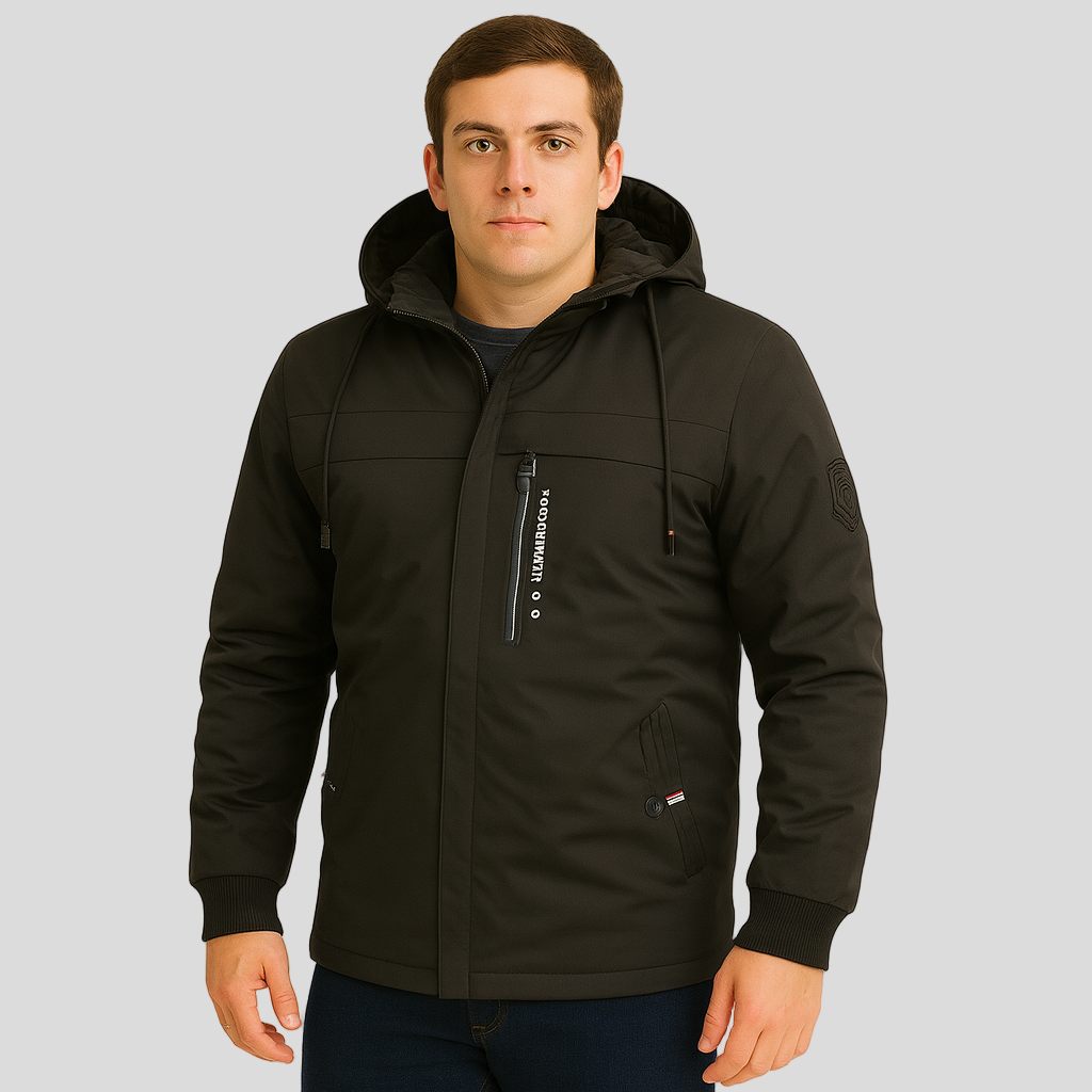 Arno | Men's Hooded Fleece Winter Jacket