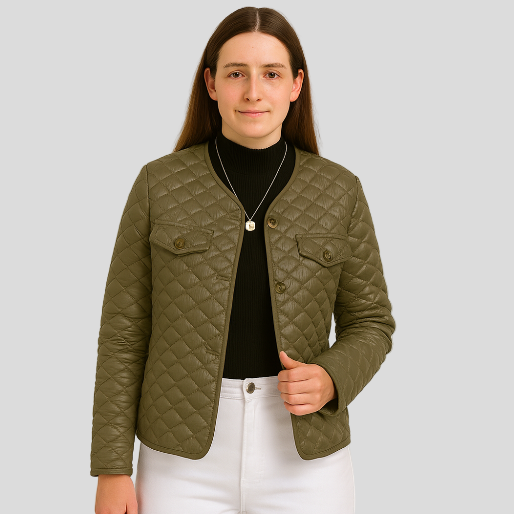 Renate | Light Buttoned Coat for Women