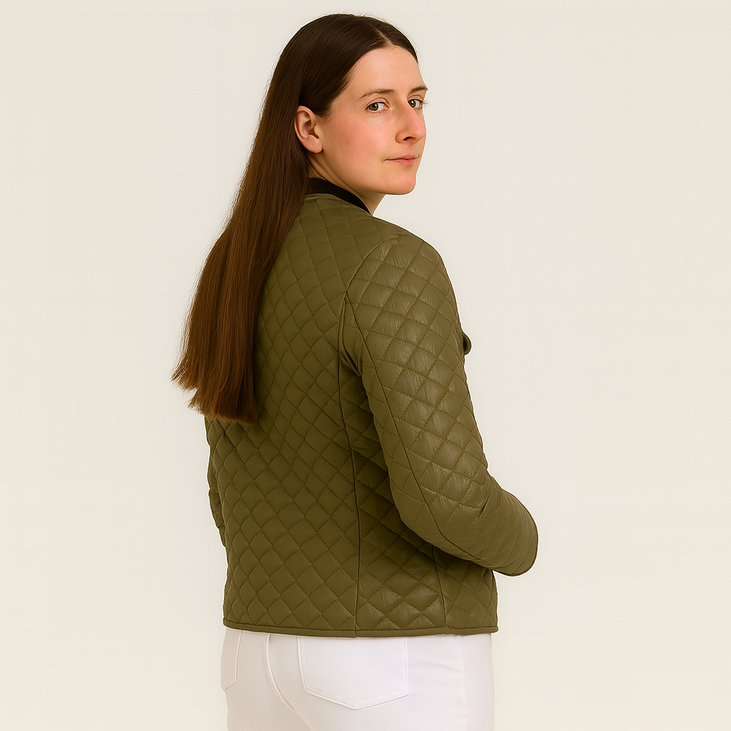 Renate | Women's Puffer Coat with Button Placket