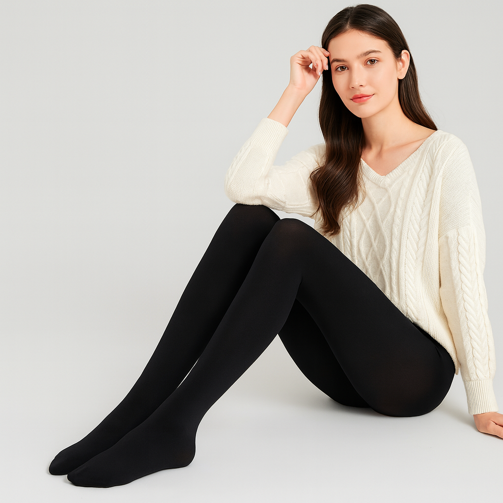 Selina | Warm fleece winter leggings with a flattering fit