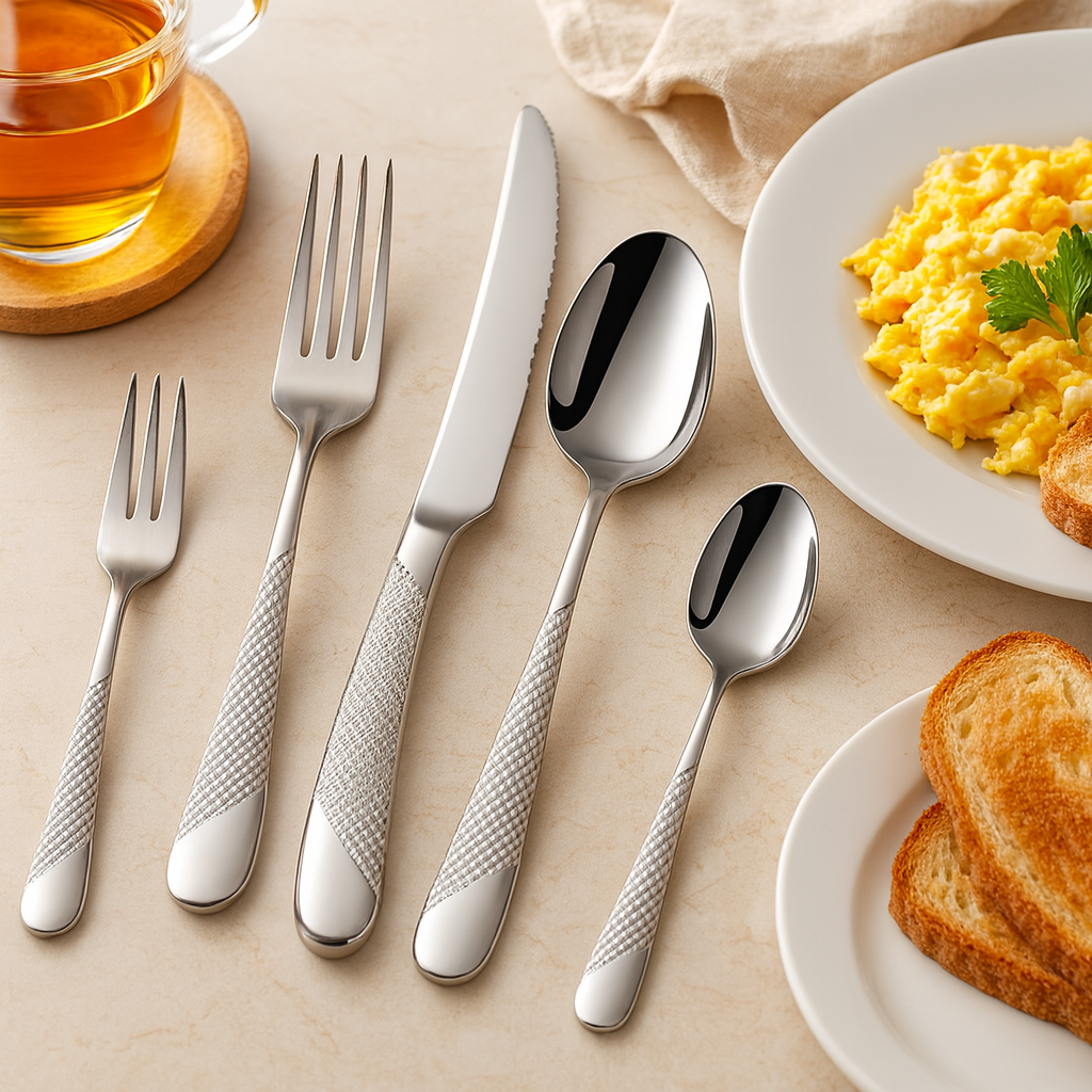 Silvaron | 30-Piece Stainless Steel Cutlery Set