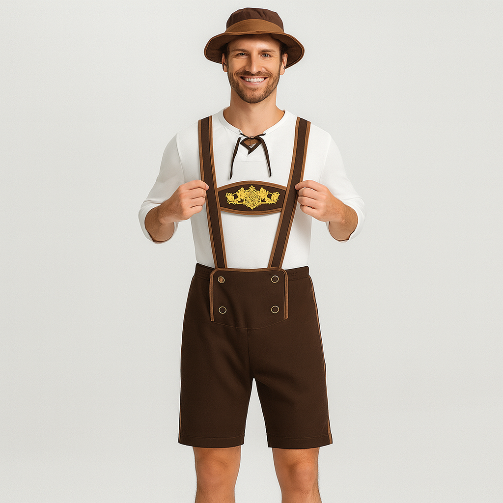 Men's Traditional Costume Set β Complete Outfit for Oktoberfest & Beer Festival