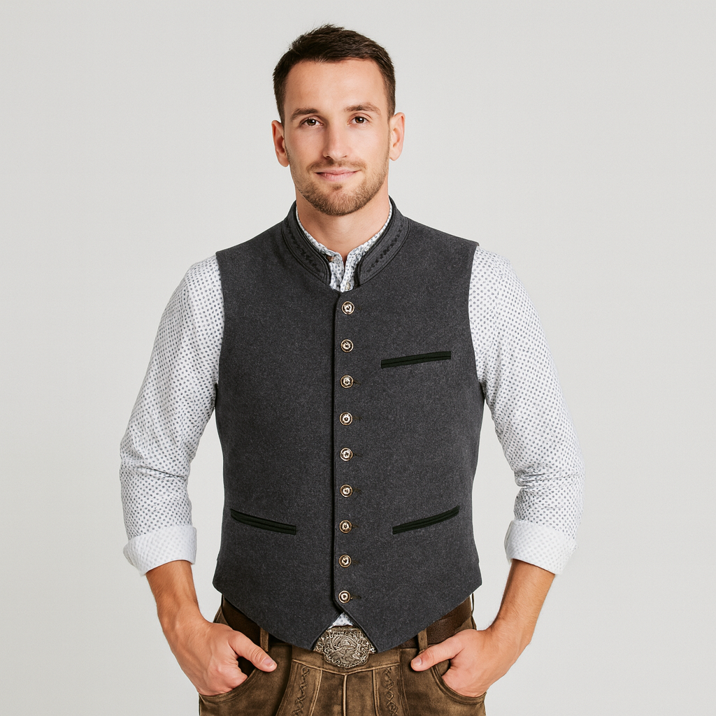 Carl β Casual, fashionable vest for timeless style