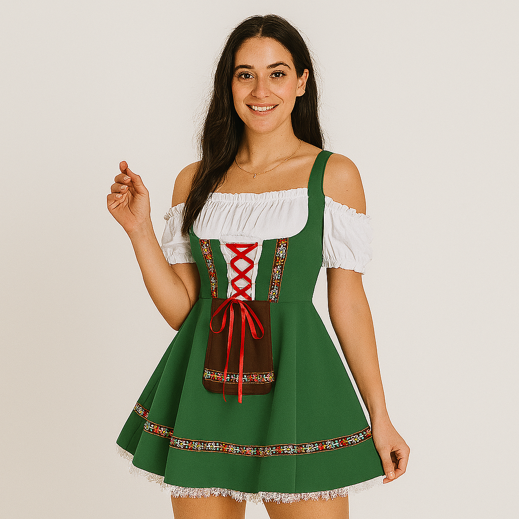 Women's Dirndl Costume β Ideal for Oktoberfest & Theme Parties