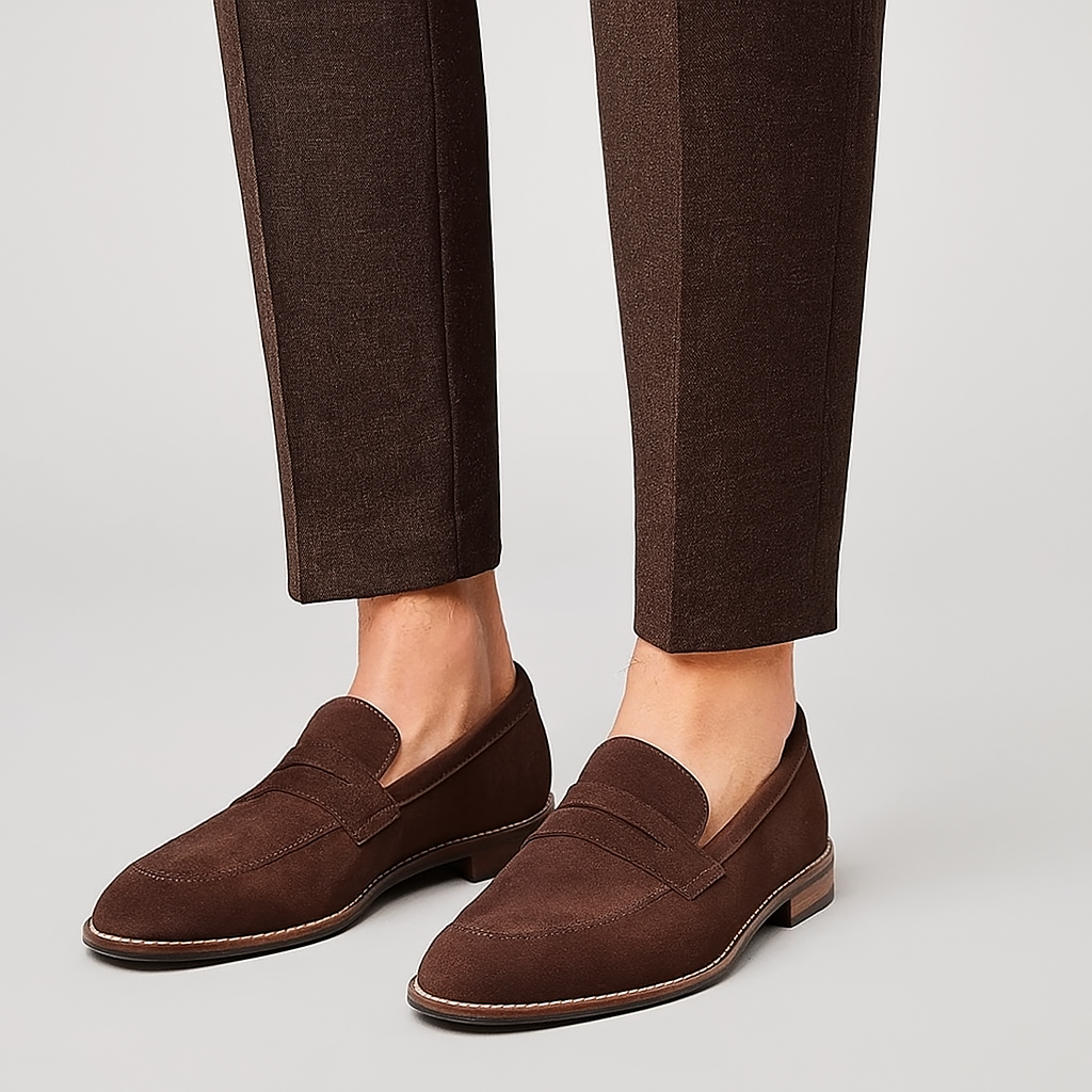 Jameson Suede Loafers for Men – Soft Slip-On Casual Shoes