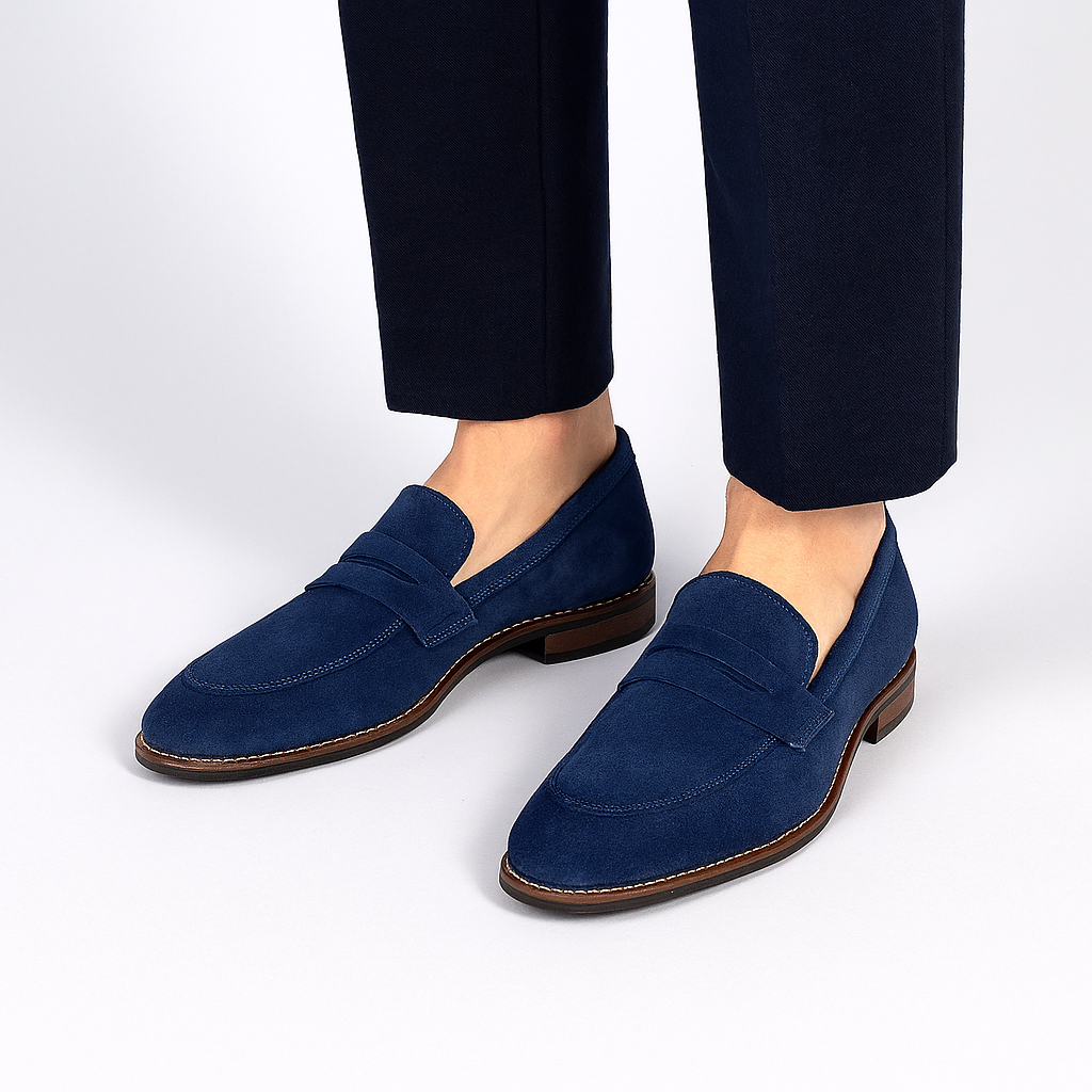 Jameson Suede Loafers for Men – Soft Slip-On Casual Shoes
