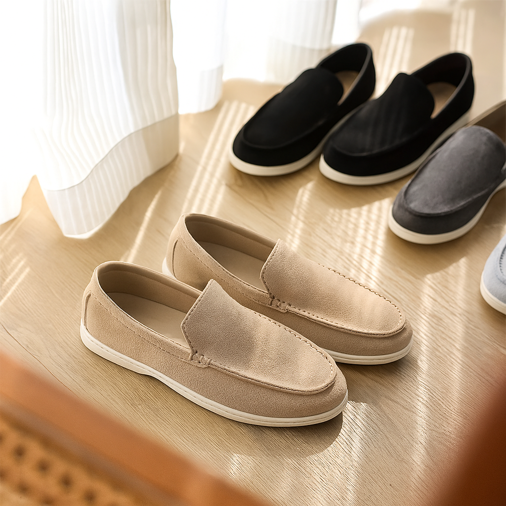 Breathable Mesh Loafers for Men – Lightweight Slip-On Summer Shoes