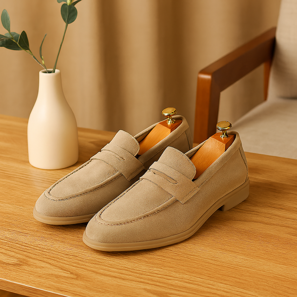 Versatile Business Casual Loafers for Men – Stylish and Simple Slip-On Flats