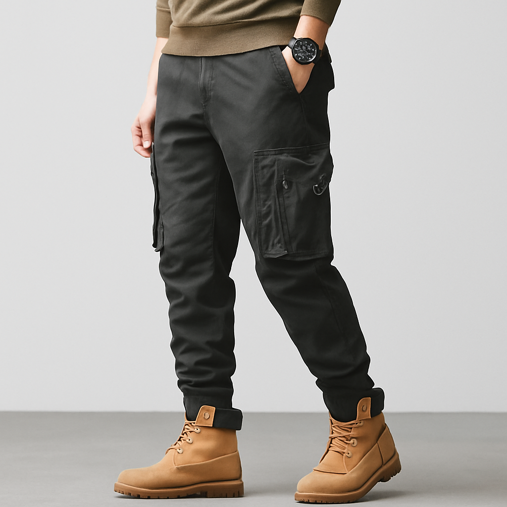 UrbanEase Emil Cargo Pants – Versatile pants with a relaxed fit and multiple pockets