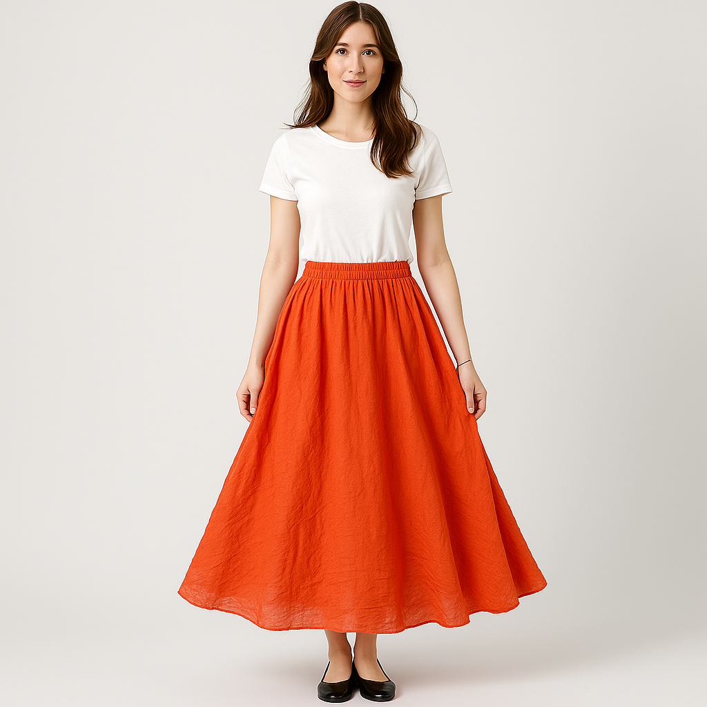 Angelica - Long Flowing Skirt