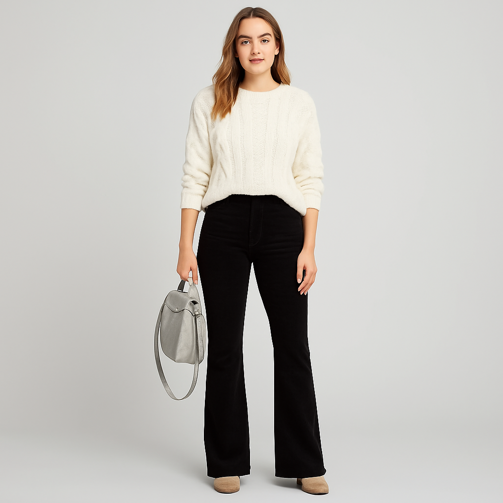 Monica - Corduroy Wide Pants
