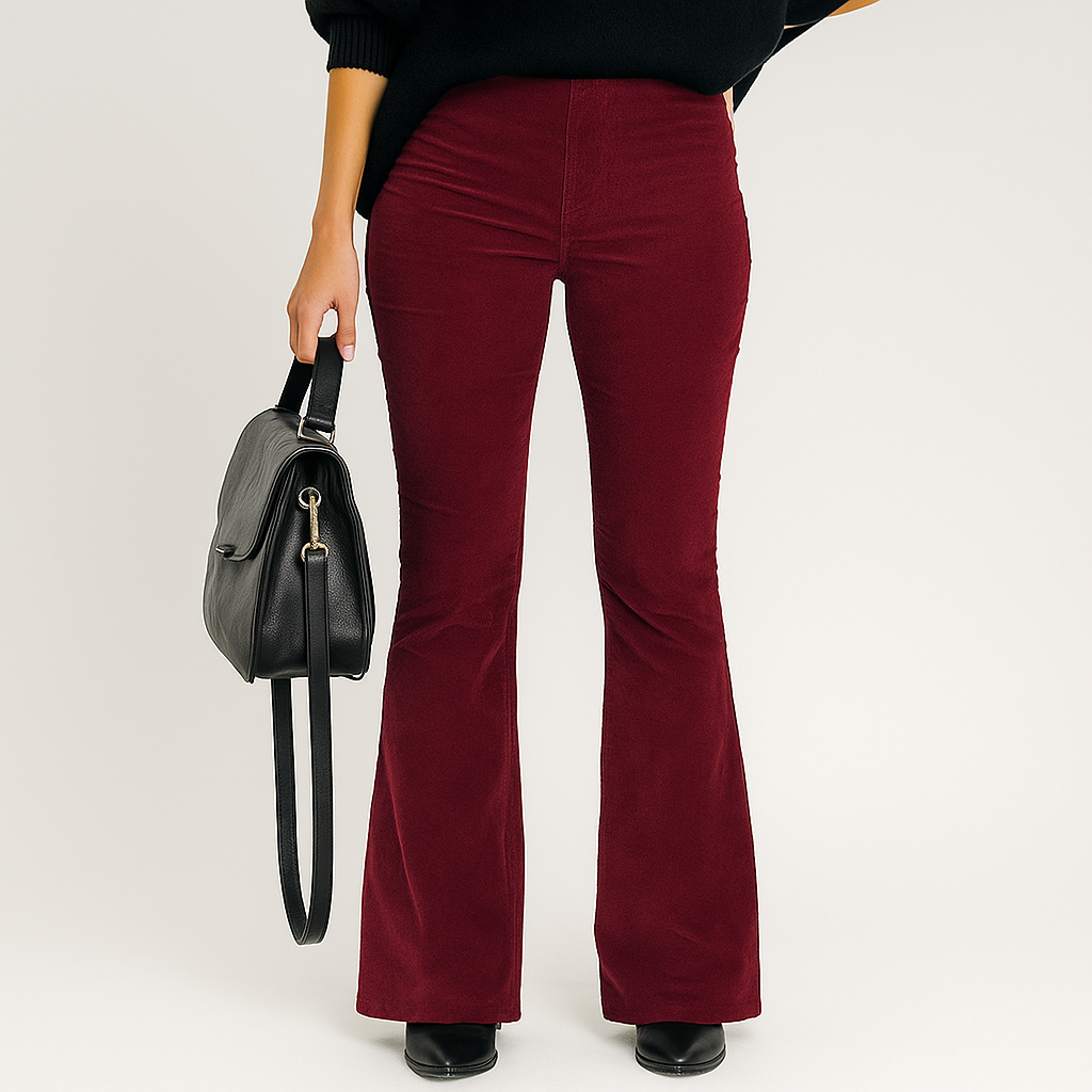 Monica - Corduroy Wide Pants
