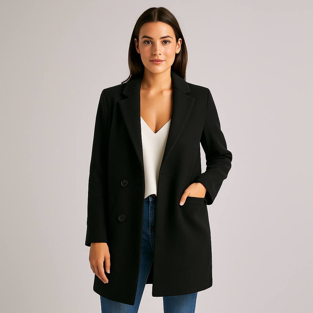 Janine - Elegant Long Blazer