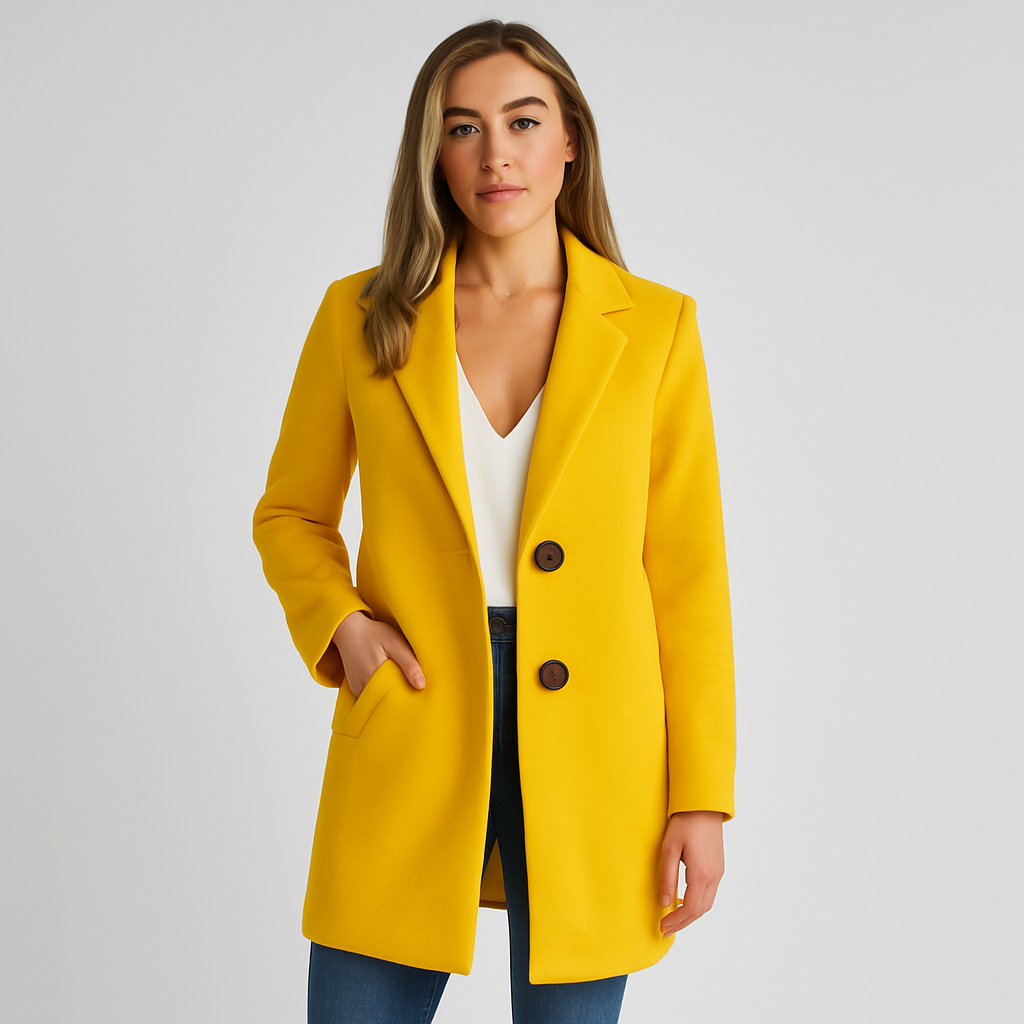 Janine - Elegant Long Blazer