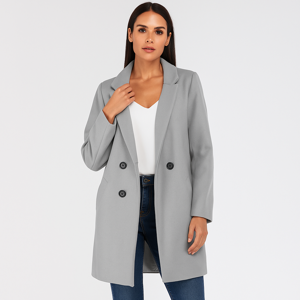 Janine - Elegant Long Blazer