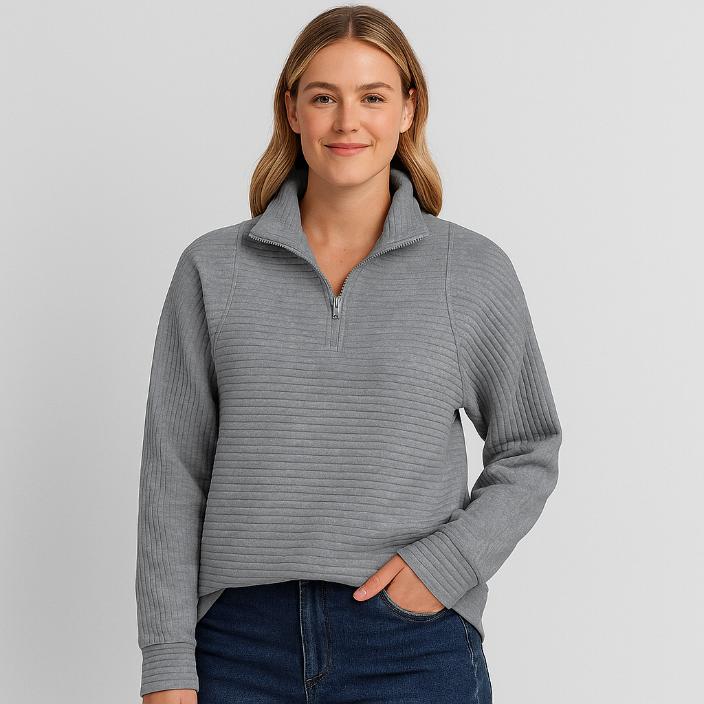 Agnes - Elegant High Neck Sweater