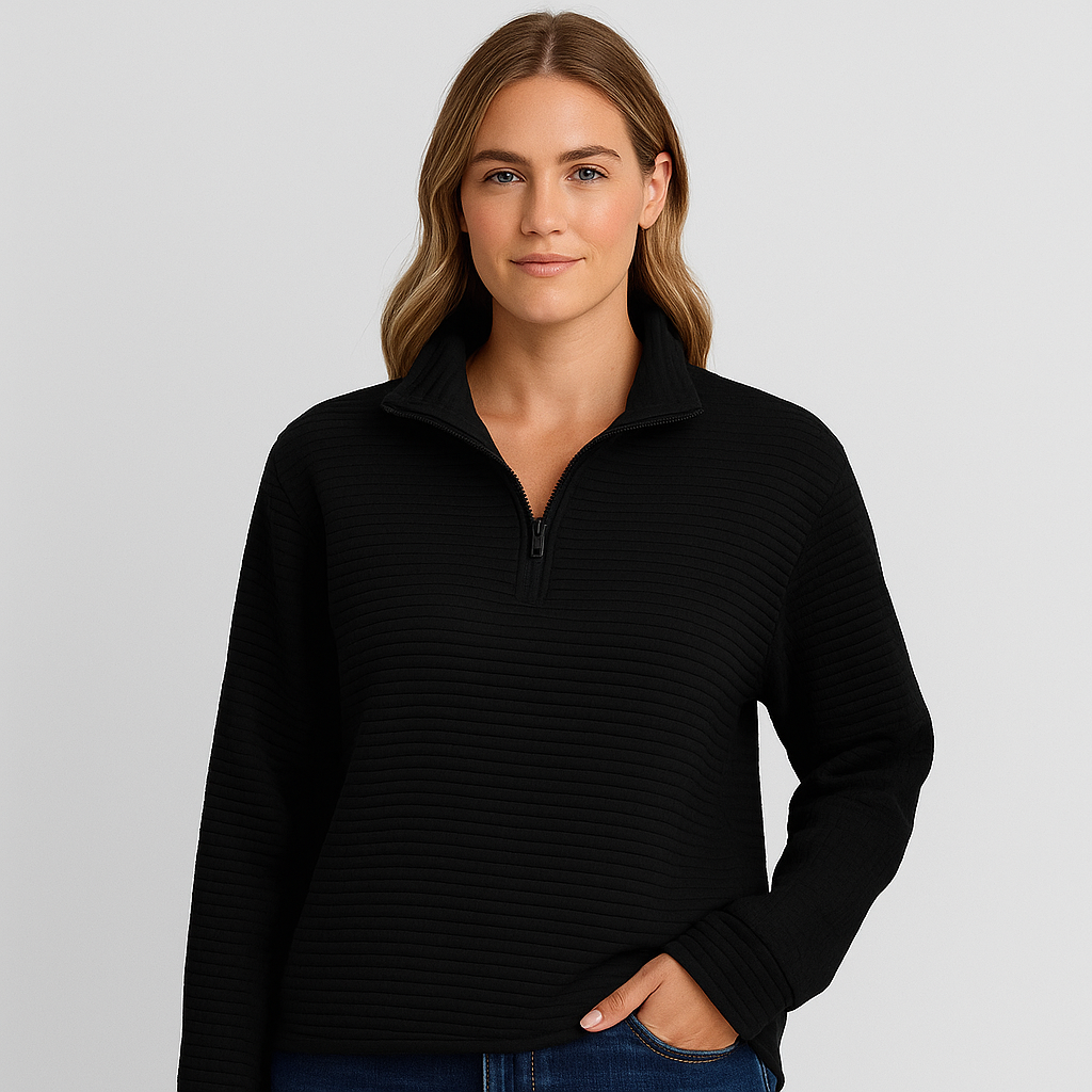 Agnes - Elegant High Neck Sweater