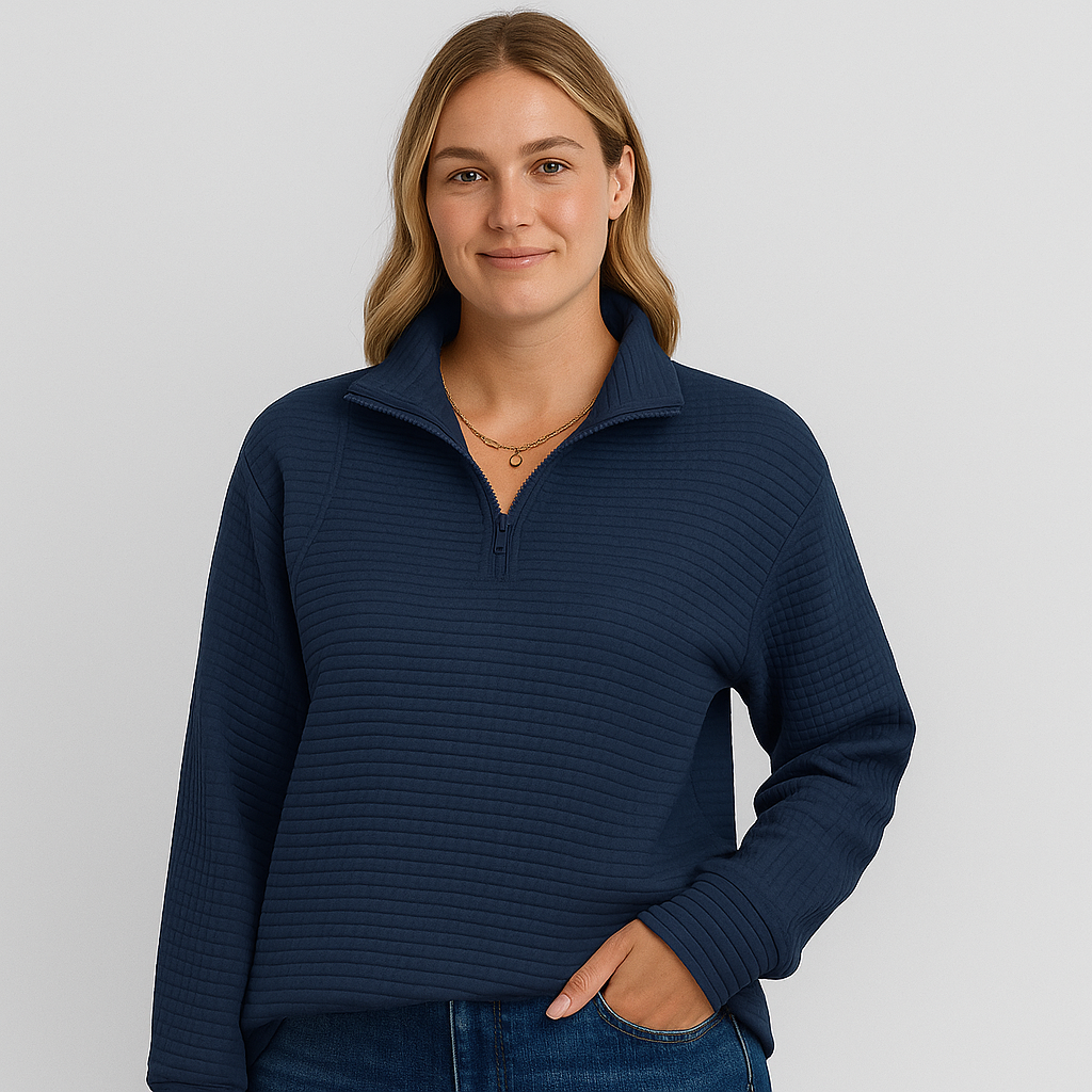 Agnes - Elegant High Neck Sweater