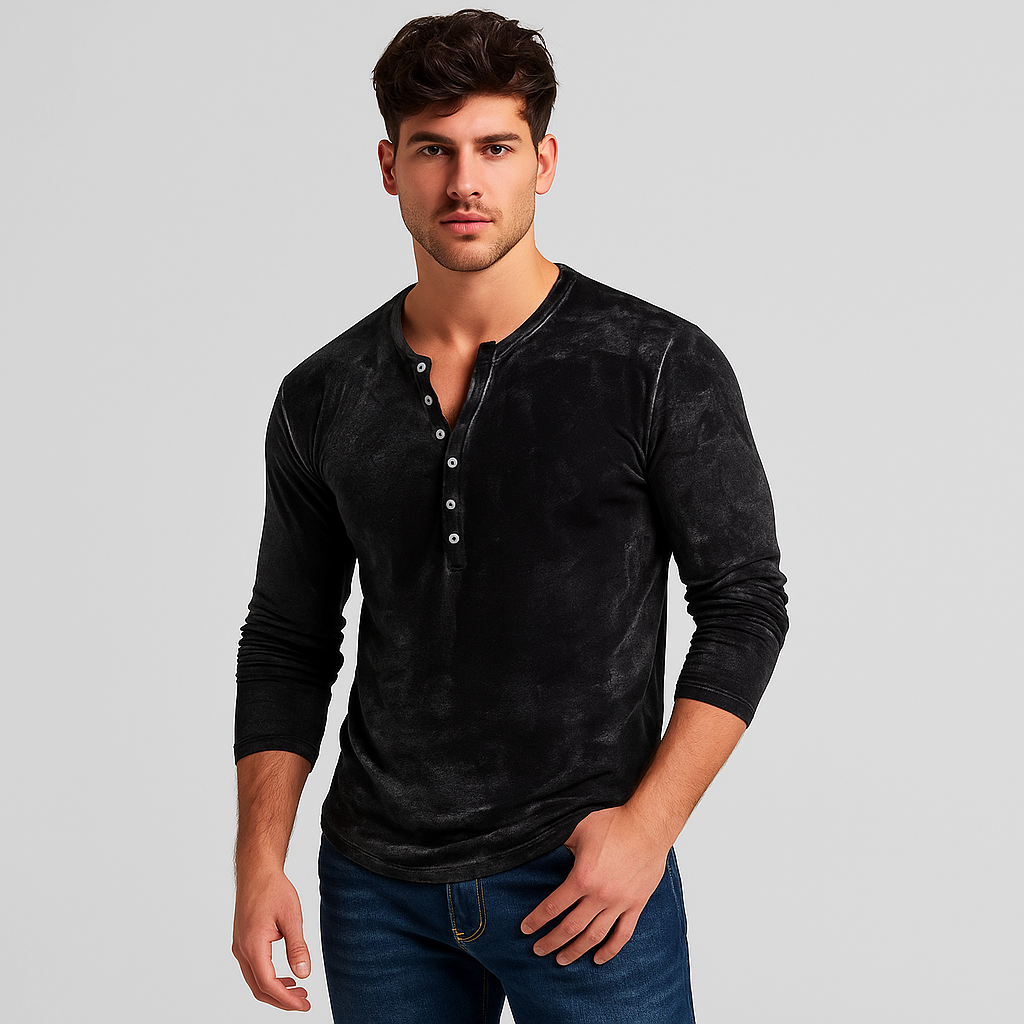 Henry - Men's Classic Button-Down Sweater