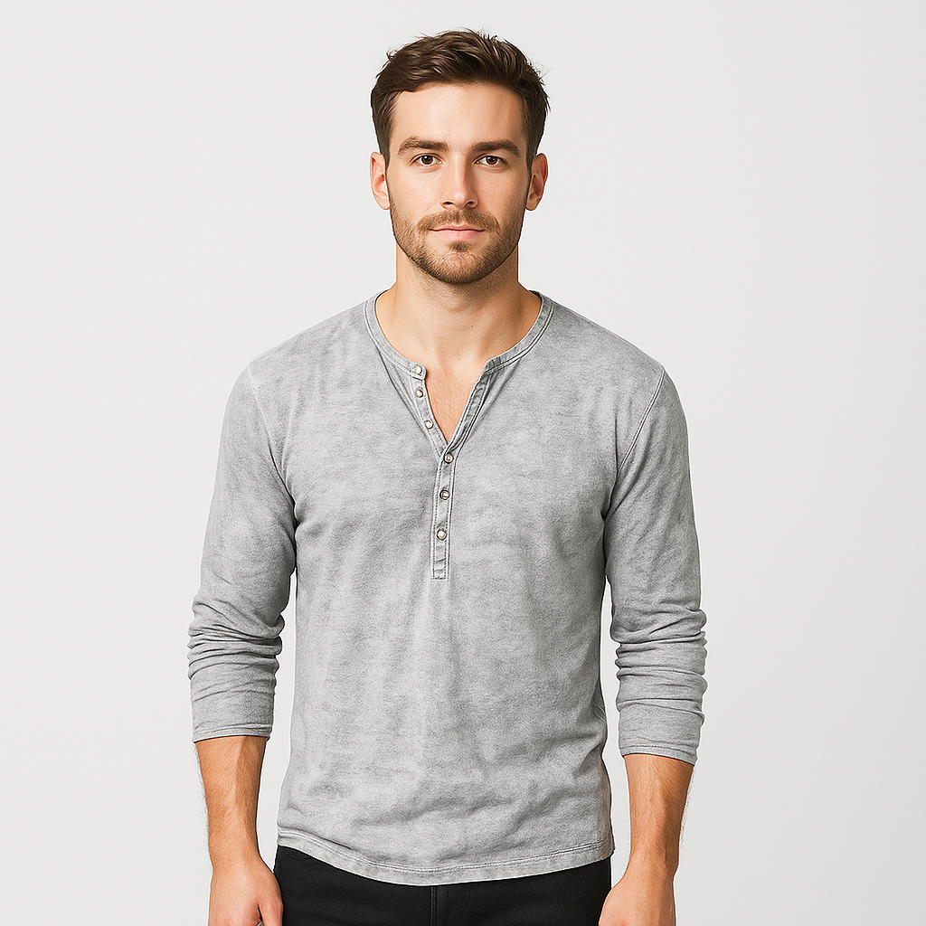 Henry - Men's Classic Button-Down Sweater