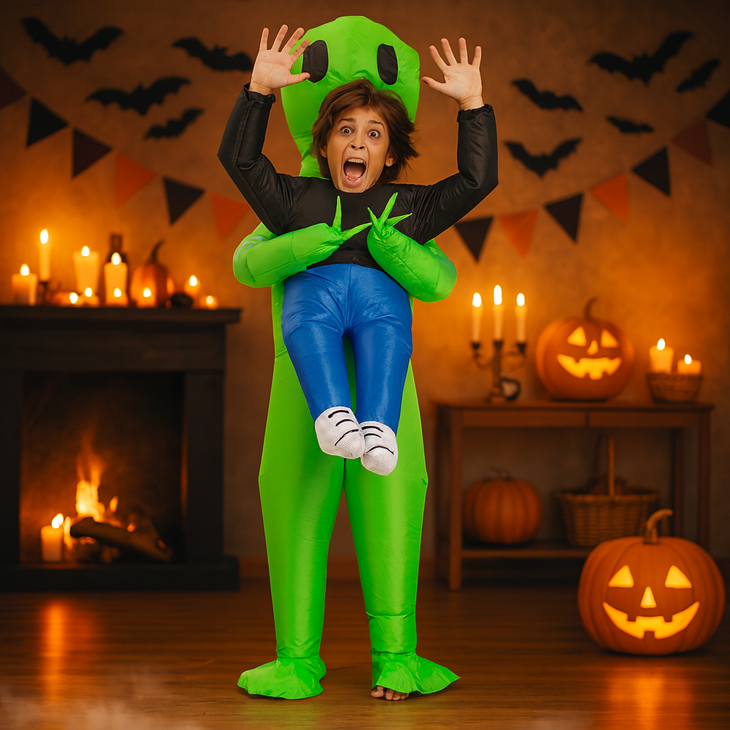 AlienLift | Inflatable Carry-Me Costume for Adults