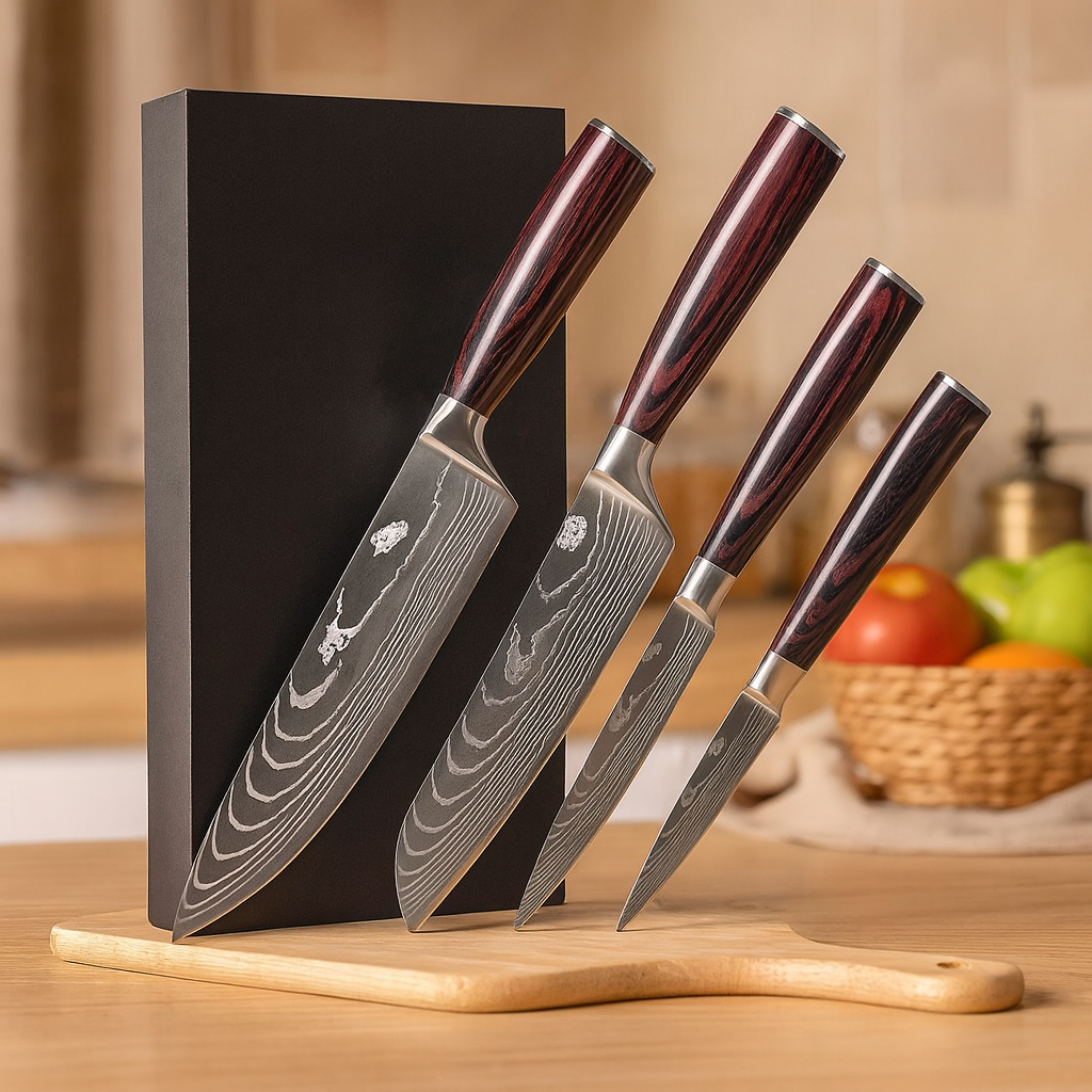 Kasumi | 4-piece Ultra-sharp Forged Cutlery Set
