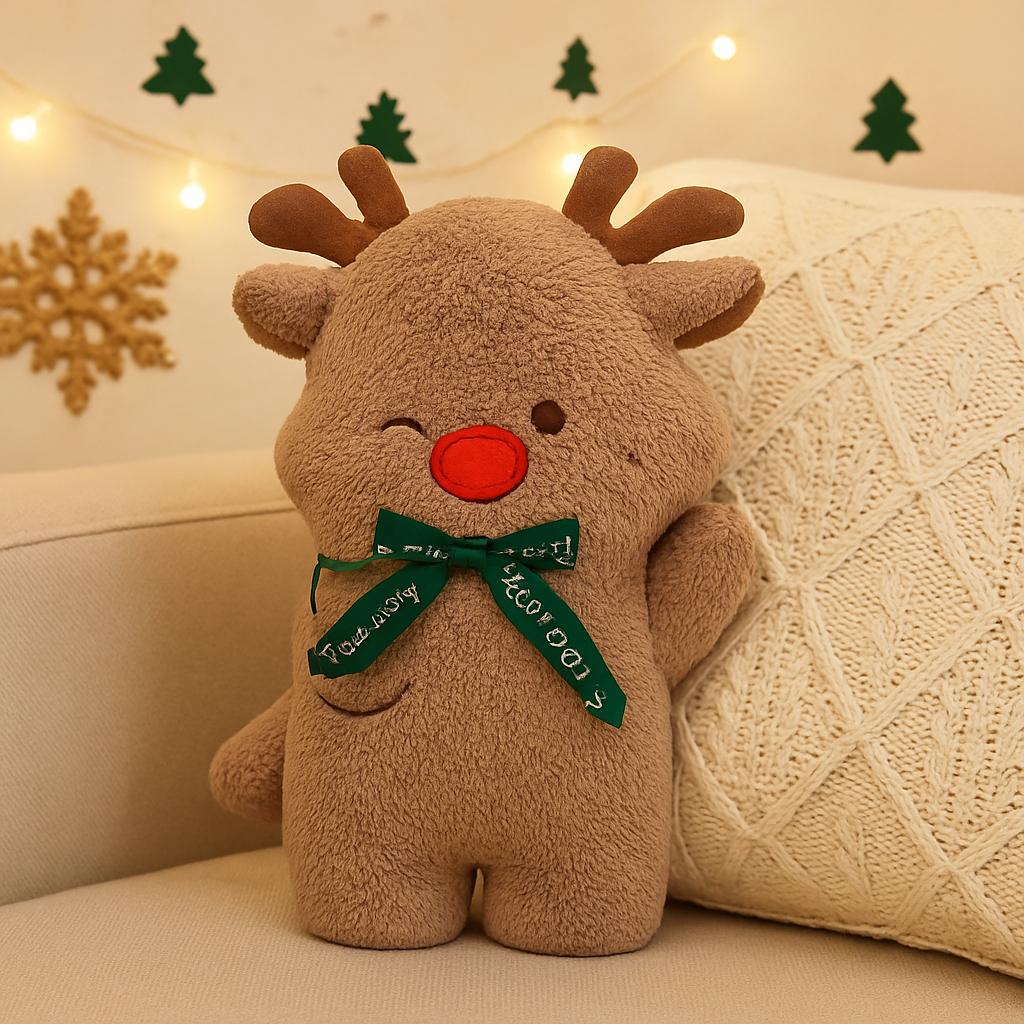 Everjoy | Festive Plush Cushion & Toy Decor