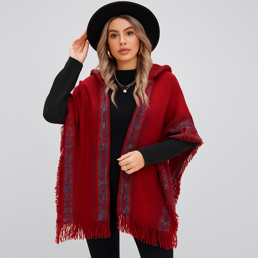 Deborah | Soft and Stretchy Winter Coat with Hood for Women