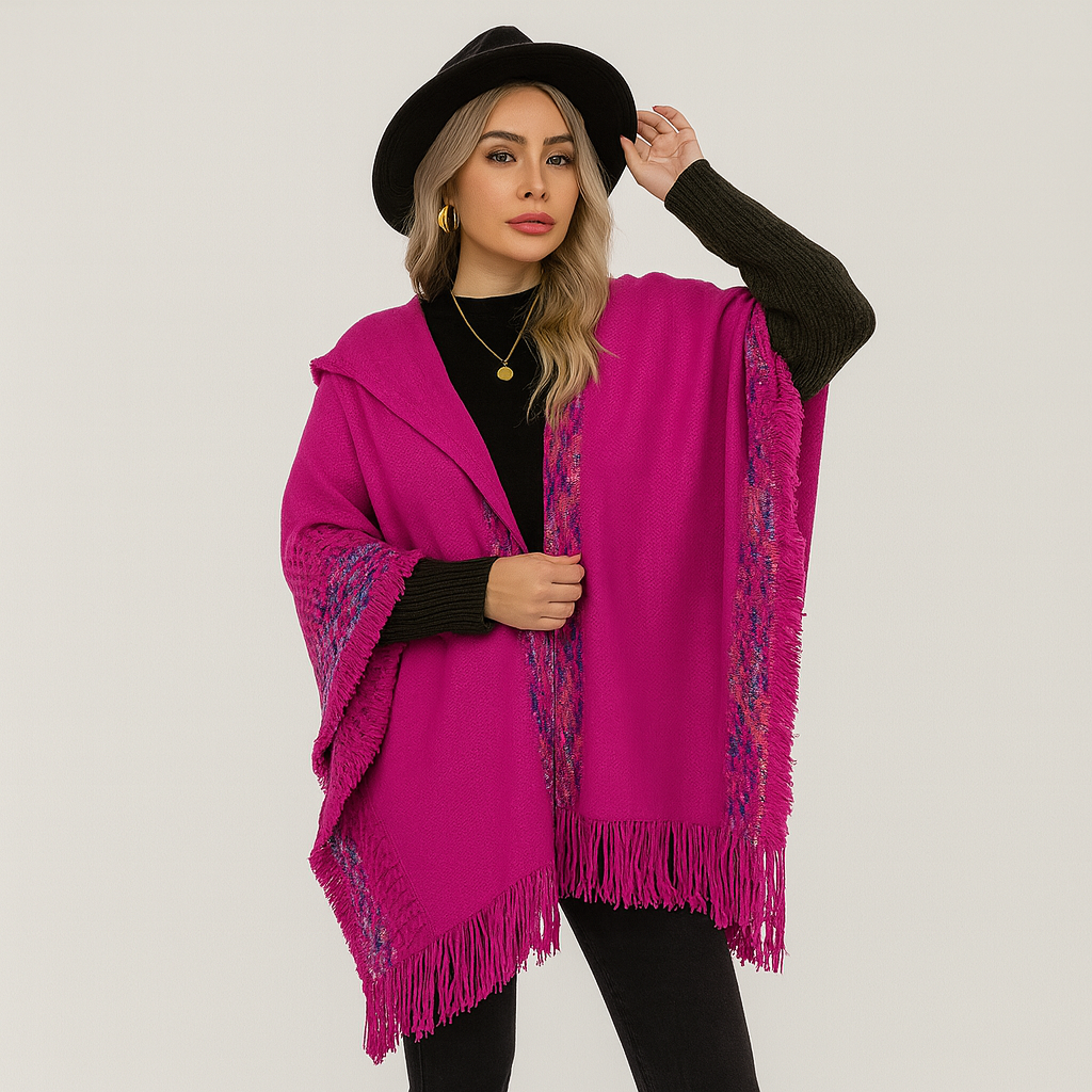 Deborah | Soft and Stretchy Winter Coat with Hood for Women