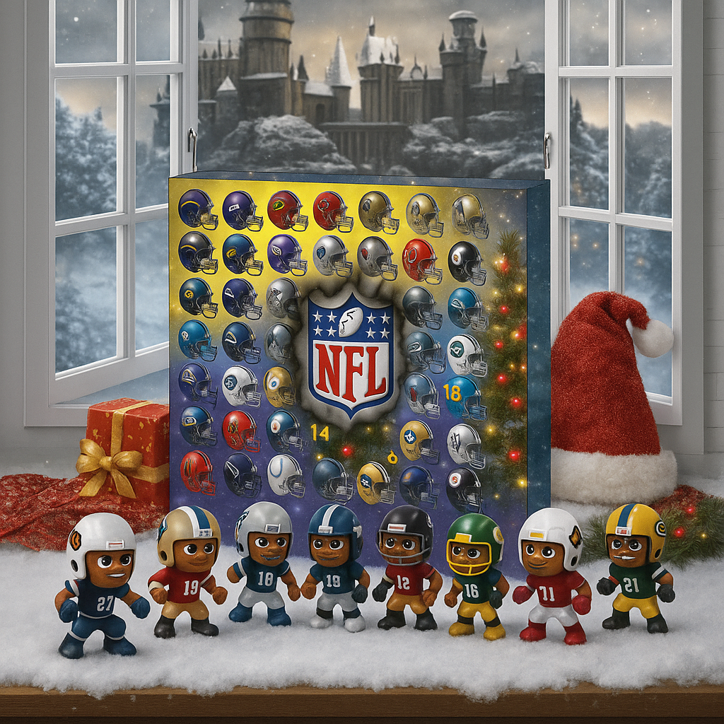NY NFL Advent Calendar - the one with 24 small doors