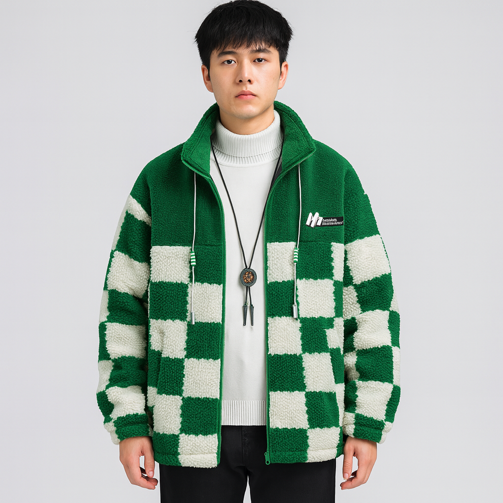 Magnus | Unisex Winter Coat Made of Lamb Wool with Fleece Lining
