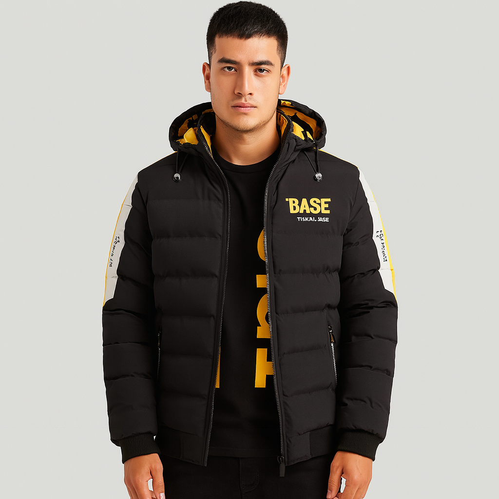 Lazaro | Reversible Puffer Winter Jacket with Hood