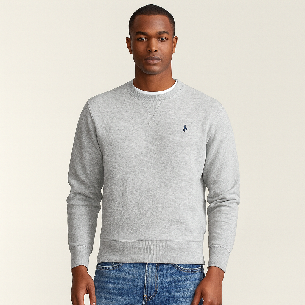 Elias - Cozy Pullover with Round Neck