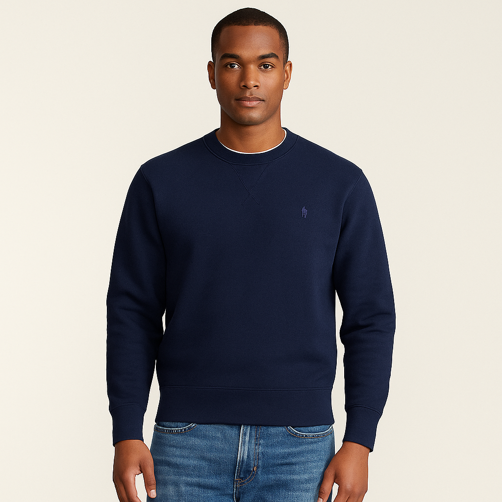 Elias - Cozy Pullover with Round Neck