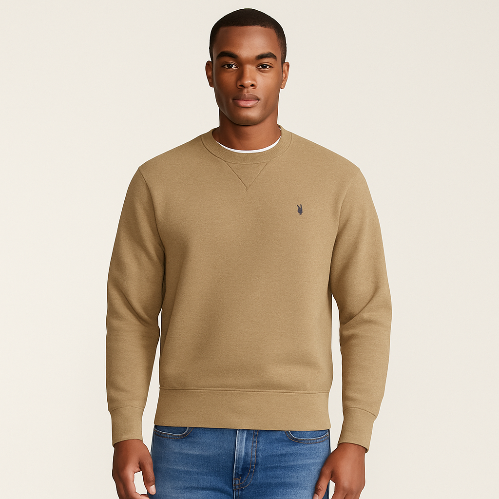 Elias - Cozy Pullover with Round Neck