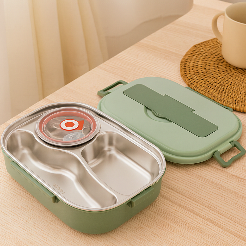 Internal stainless steel lunch box