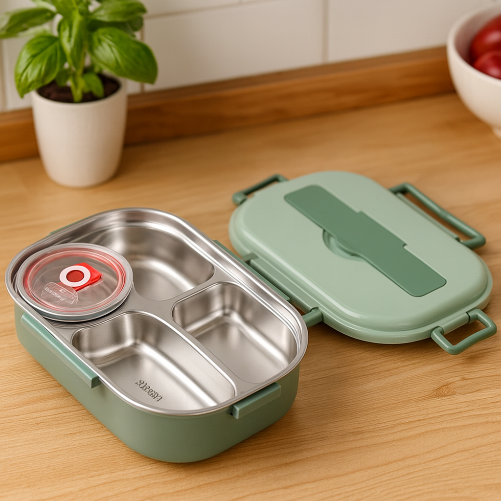 Internal stainless steel lunch box