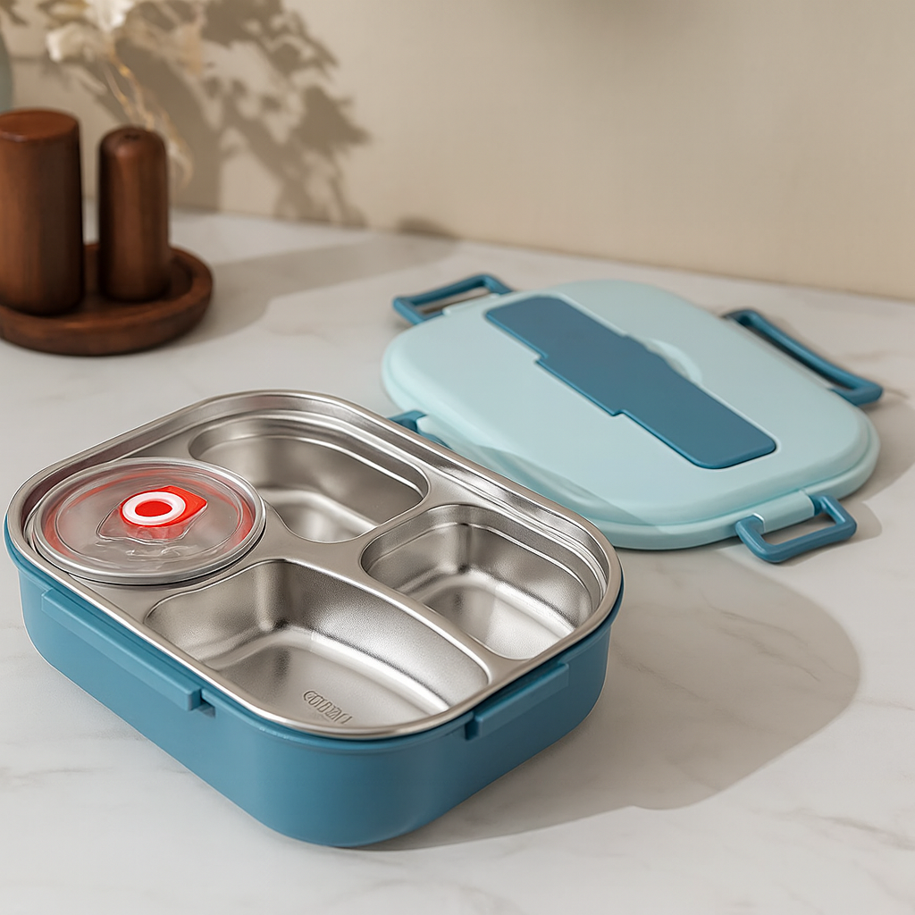 Internal stainless steel lunch box