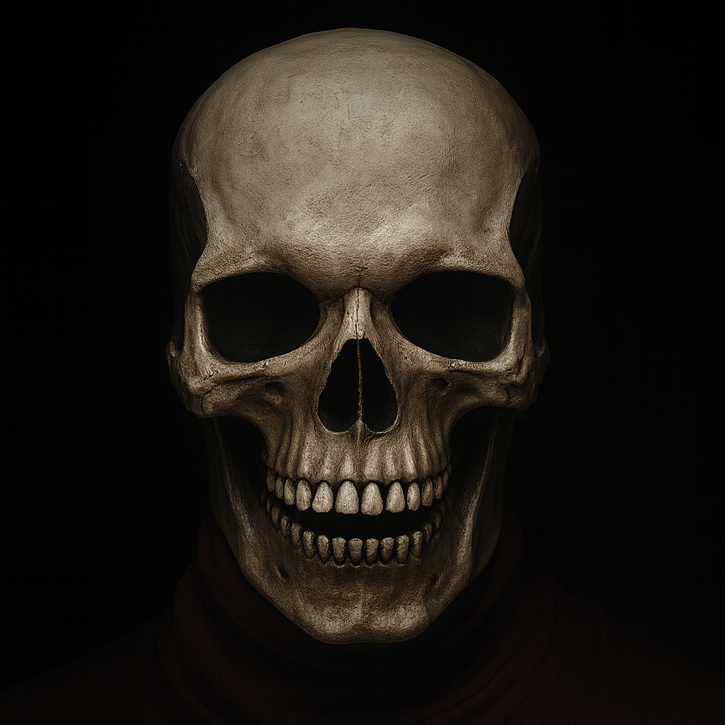 BoneReign | Realistic Skull Mask with Movable Jaw