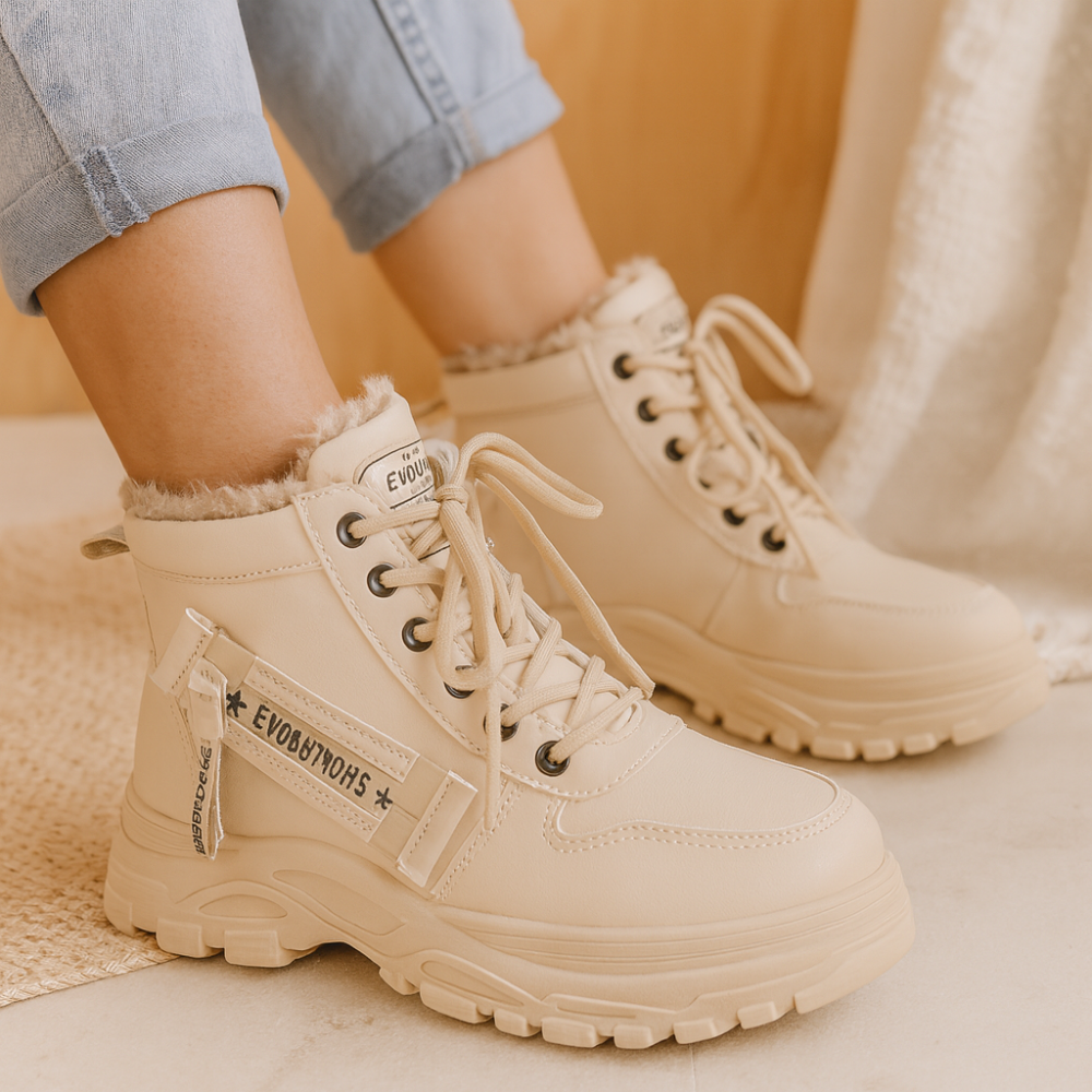 Seraphine | Winter Boots with Faux Fur Lining